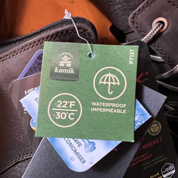 Kamik Men's Spencer Mid Winter Boot Size 11 Color Java - Picture 7 of 8